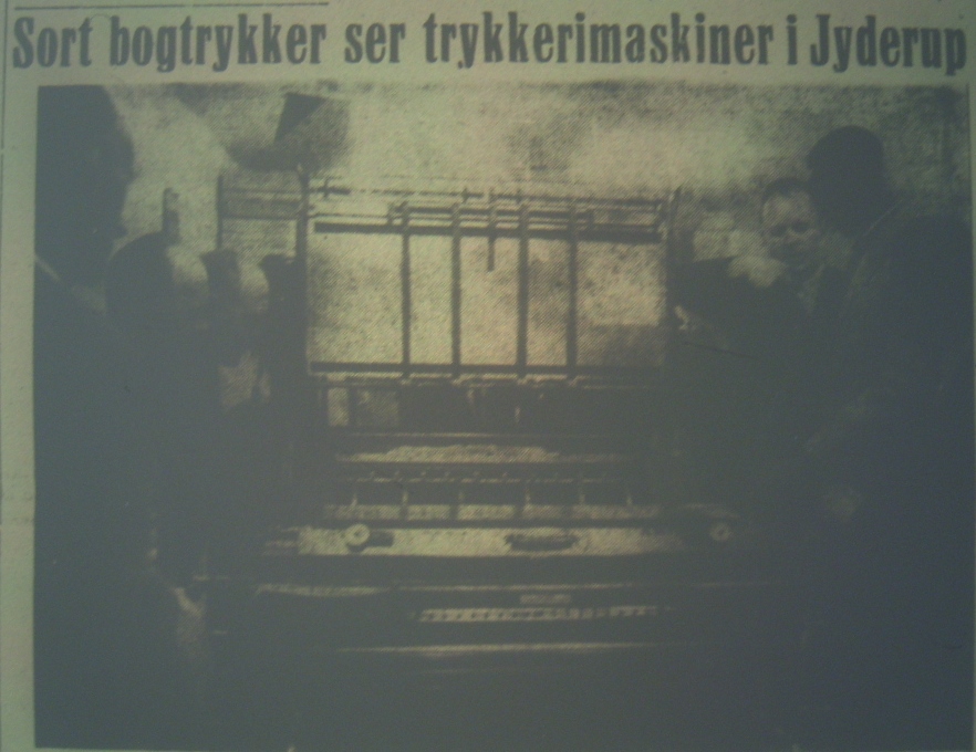 Jyderup bogtrykkeri 1963